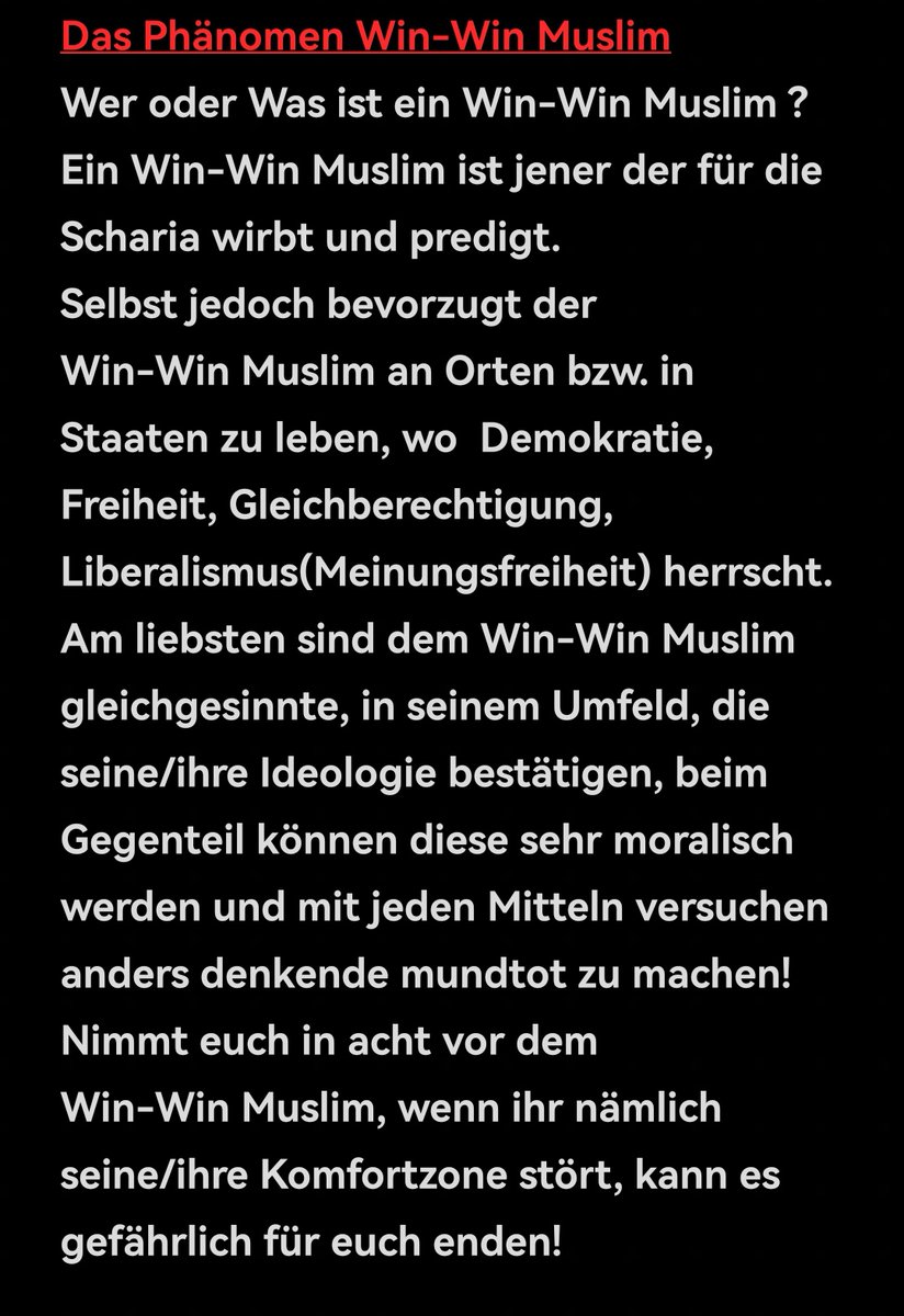 apollon47's tweet photo. Achtung bitte lesen und beachten!!!
#winwinmuslim #Deutschland https://t.co/Q4NH3lBj1a