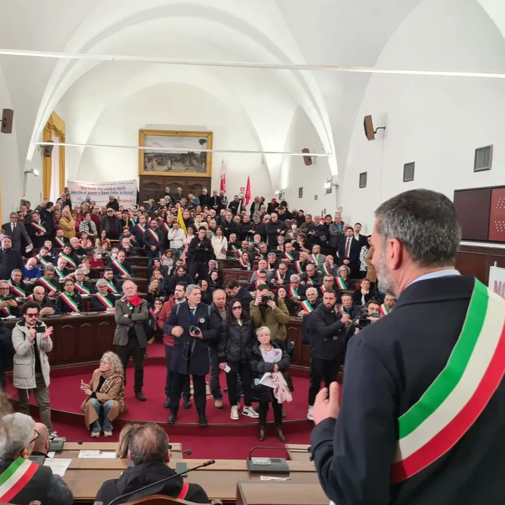 #autonomiadifferenziata spacca Italia: a #Napoli per dire NO. Ora pronti per un Coordinamento nazionale a tutela dei #diritti di cittadini e territori