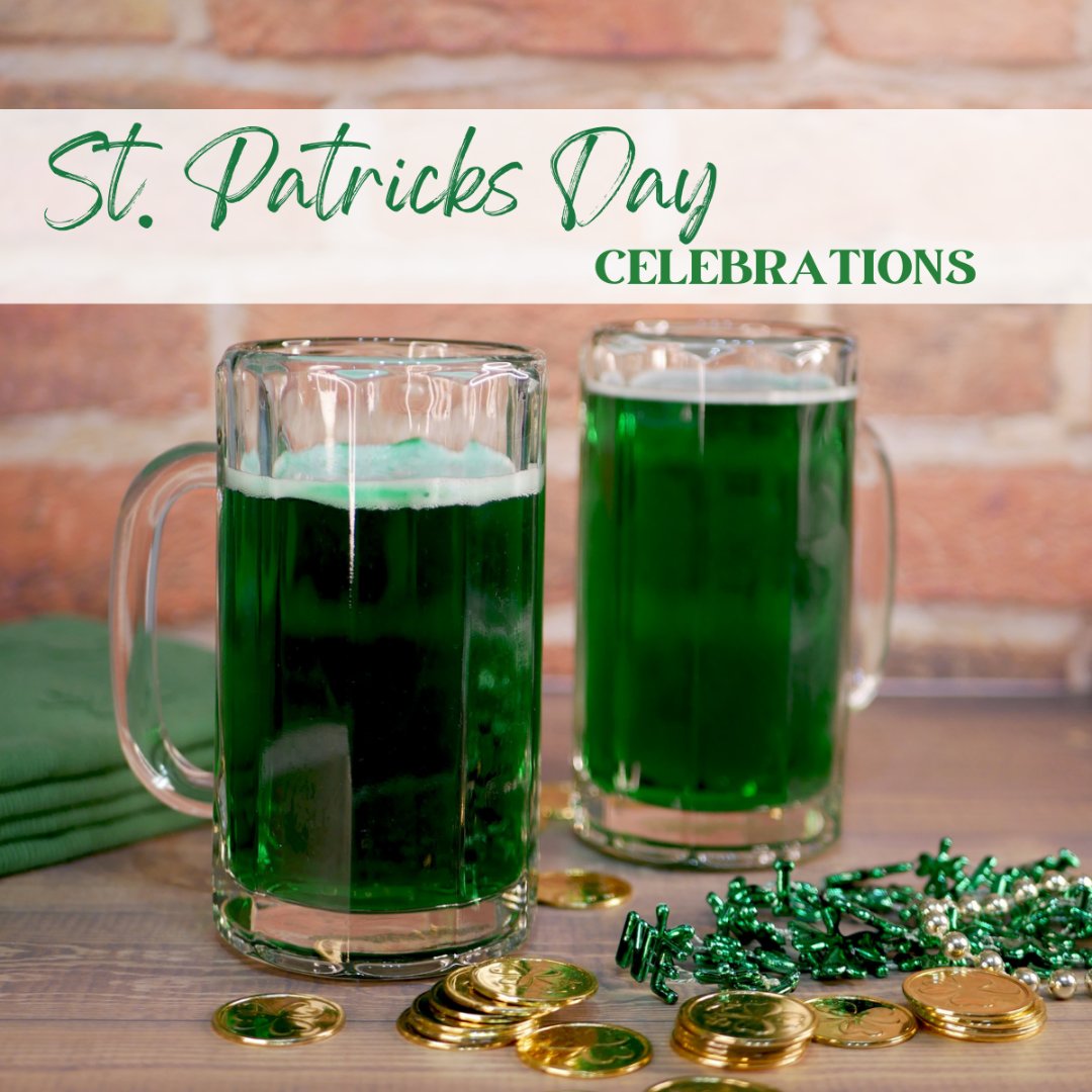 SP_PlanoAllen's tweet photo. Green drinks, green beads, green everything! Or green something if you don't want to get pinched today. 

What are your plans for this St. Patricks Day?

#stpatricksday #stpaddysday #celebrations #parades #party #pubs #green #irishfortheday https://t.co/A6wa52Ttfv