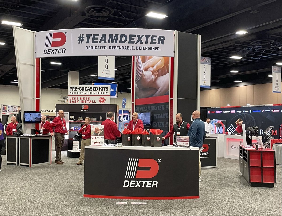 dexter_together's tweet photo. Dexter had a blast at NATM in Fort Worth, TX!🤠 A big thank you to those who stopped by our booth. We had a fun calf roping contest. Check out our two winners!🏆

We can’t wait to see everyone next year! 👏
#NATM #Trailer #Dexter #Trailerparts #TexTrail #TeamDexter #NATMShow https://t.co/VDwB8tjkEW