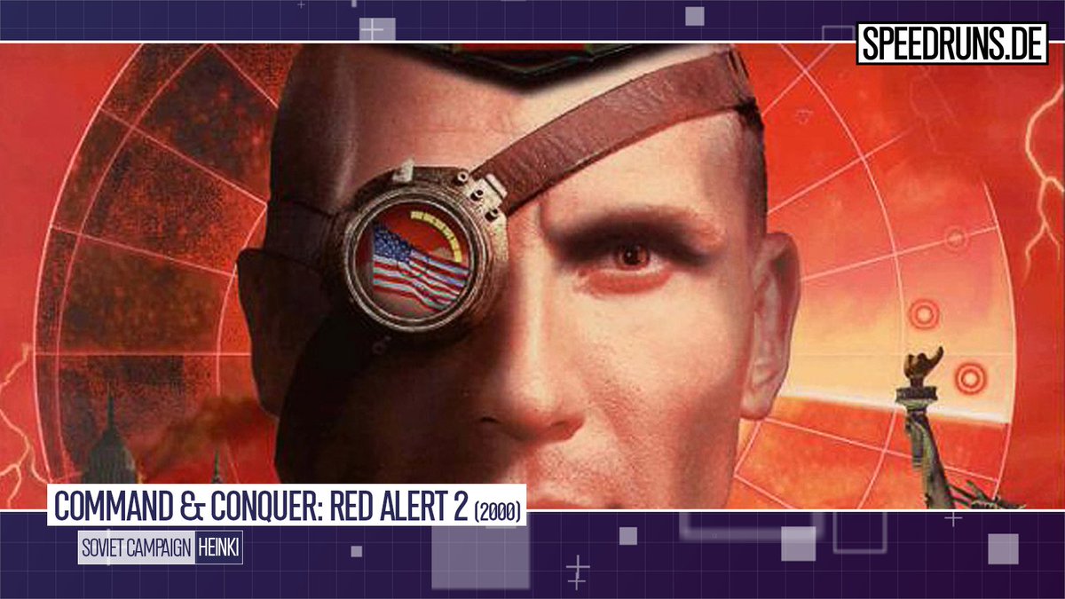 SpeedrunsDE's tweet photo. Alarmstufe Rot! Alarmstufe Rot! @Heinki1 sie werden erneut auf dem Schlachtfeld erwartet! Jetzt gibt es für euch Command &amp; Conquer: Red Alert 2 Soviet Campaign von und mit Heinki
https://t.co/4yCPWlQVZV 
#SRDEM2023 https://t.co/FvqCV4U12H