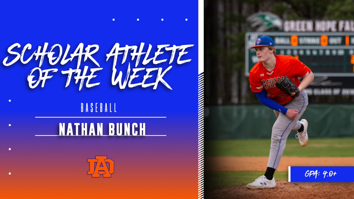 athensjags's tweet photo. Congratulations Nathan! 

#GOJAGS #JAGNATION https://t.co/s0TmWcak0I