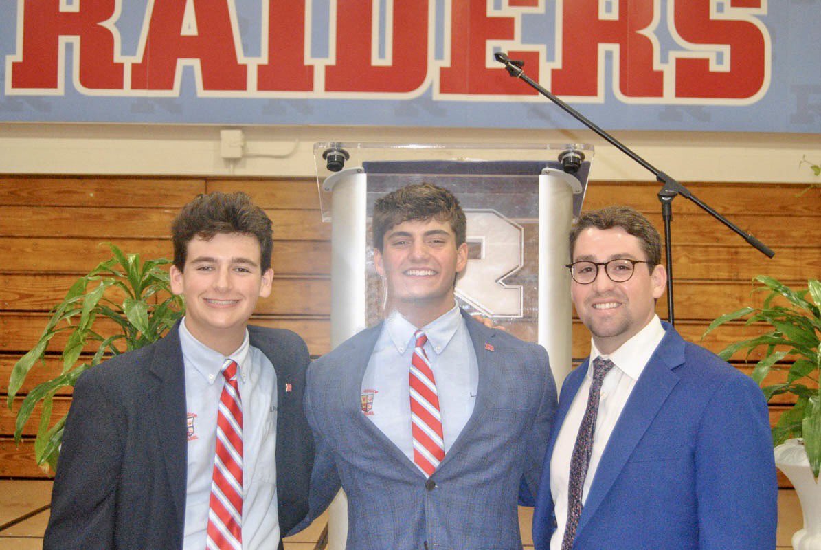 ArchRUMMEL's tweet photo. Today we celebrated Rummel Day to honor our Raider Legend and Raider Alumnus of the Year and celebrate the traditions created and maintained at Archbishop Rummel. 

Read and see more pictures here: https://t.co/IovcleSikZ 

#AlumnusOfTheYear #RaiderLegend #RummelAlumni https://t.co/Y9i85zDubp