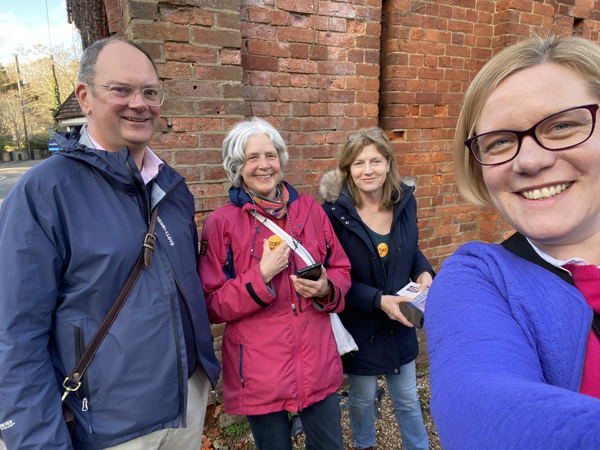 Out knocking on doors this evening with Cllrs Tom Hunt and Cait Taylor in St Nicolas ward. A great way to spend a spring evening and lots of positive conversations and support. #ListeningToResidents #CommunityChampions