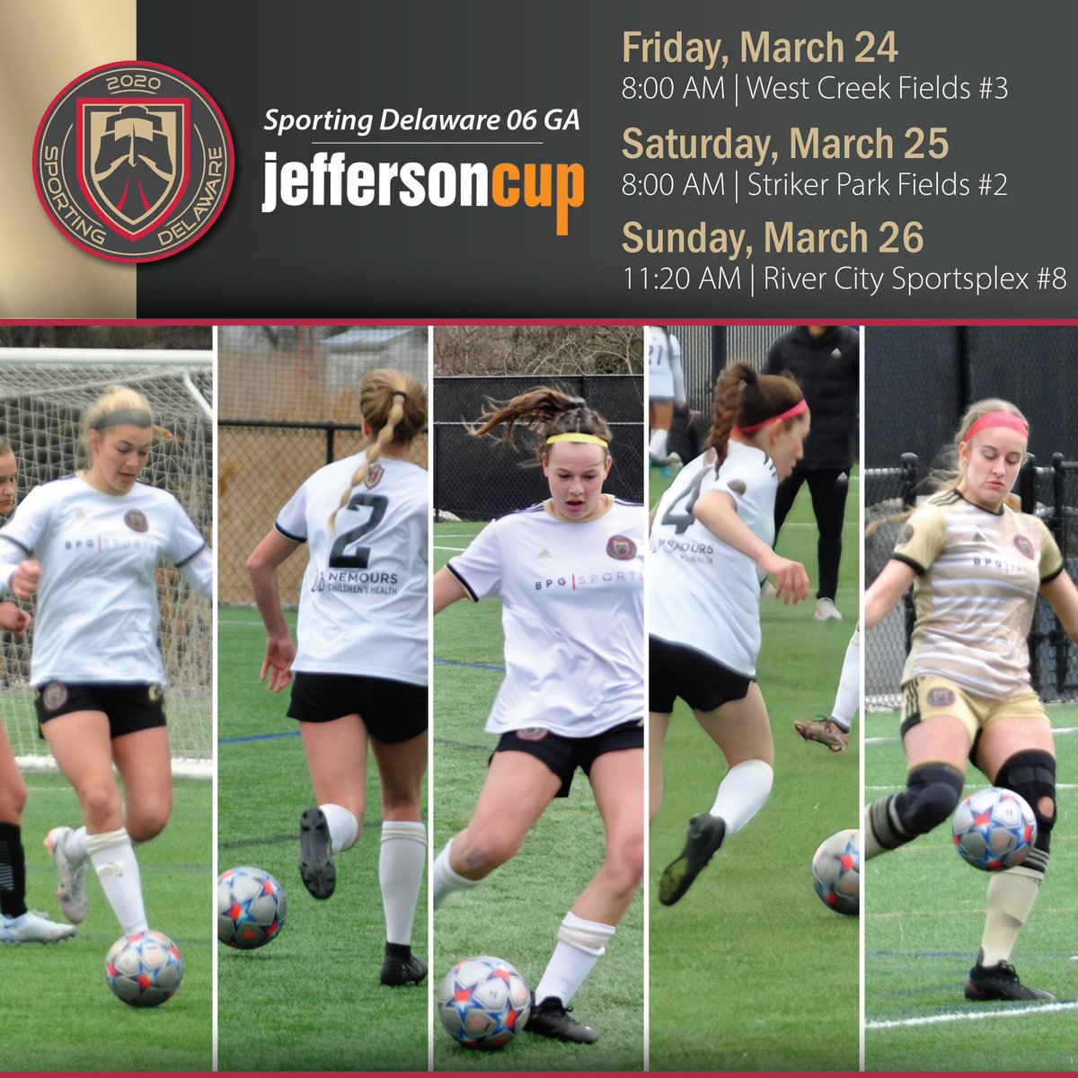 MK_Walker2024's tweet photo. 1 week until Jeff Cup! Lots of unclaimed 2024 talent. Come watch us play!! @sportingdesoc @jeffersoncup @ImCollegeSoccer @EdwardsChris1 @ImYouthSoccer @SoccerMomInt https://t.co/OG8MR9jEG8