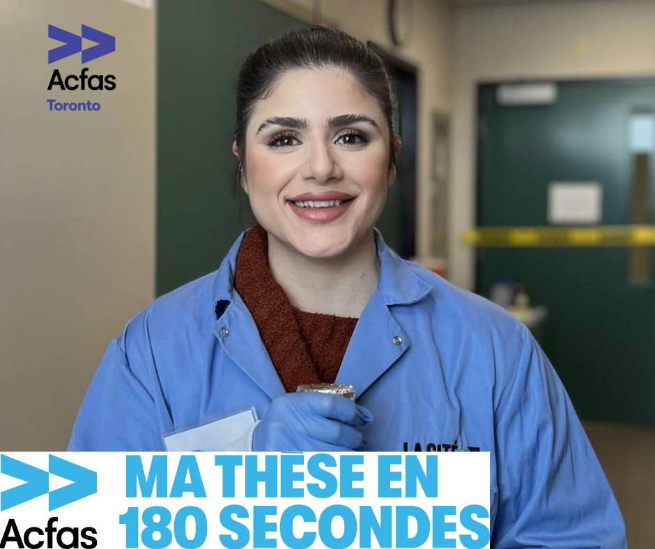 AcfasToronto's tweet photo. L'Acfas-Toronto vous invite à découvrir les candidat·e·s de la finale torontoise de Ma thèse en 180 secondes.

Inscriptions: https://t.co/An3KjqWMqs

@YorkUniversity @GlendonCampus @UofT @TorontoMet @CollegeLaCite @McMasterU @CollegeLaCite @uofg https://t.co/LXbWdufg2Q