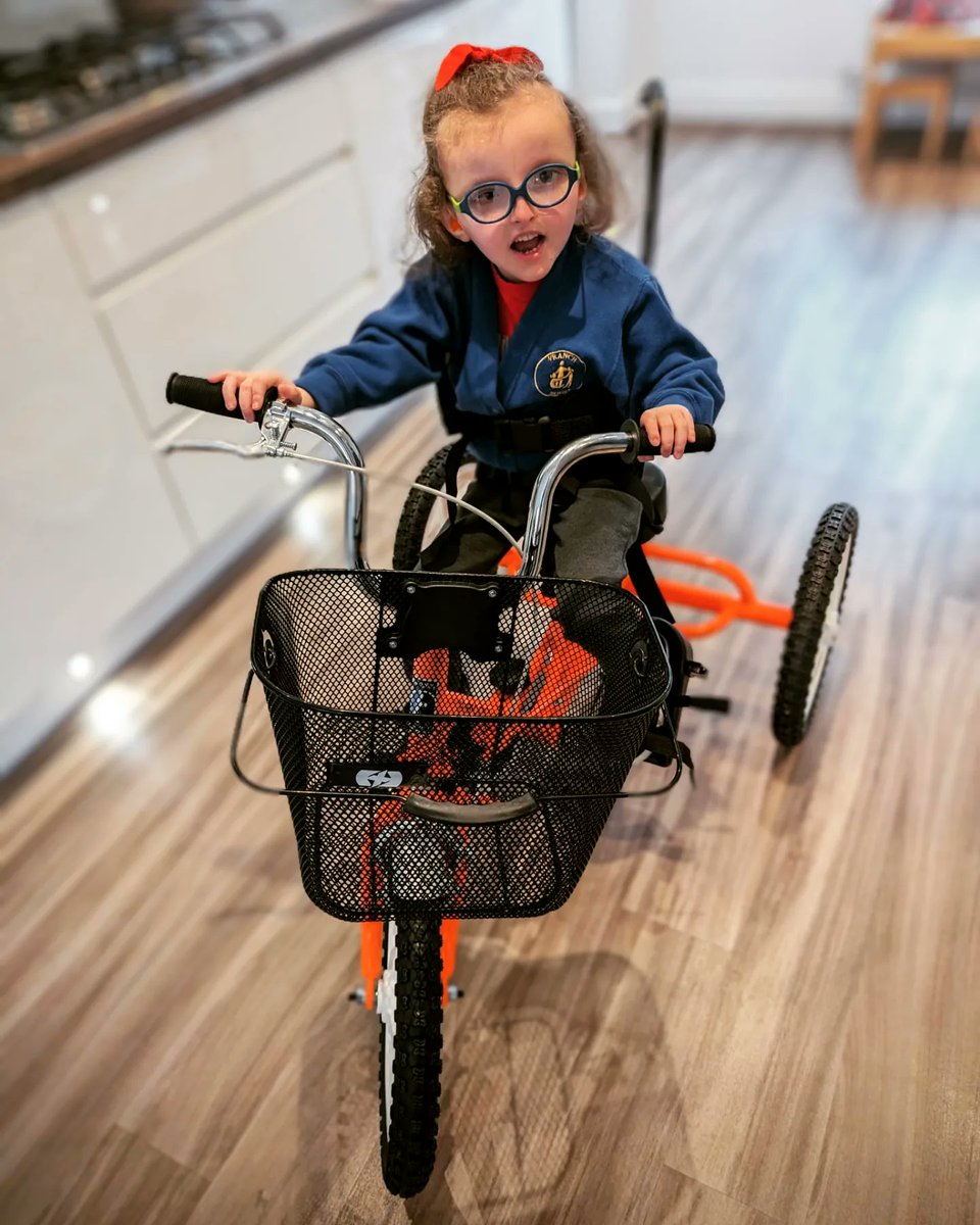 Live_Like_Rosa's tweet photo. Rosa had a very exciting morning and received her disability trike! 

Thank You @WhizzKidz who have made this possible! 

#theyseemerolling https://t.co/e0hTLONPYW