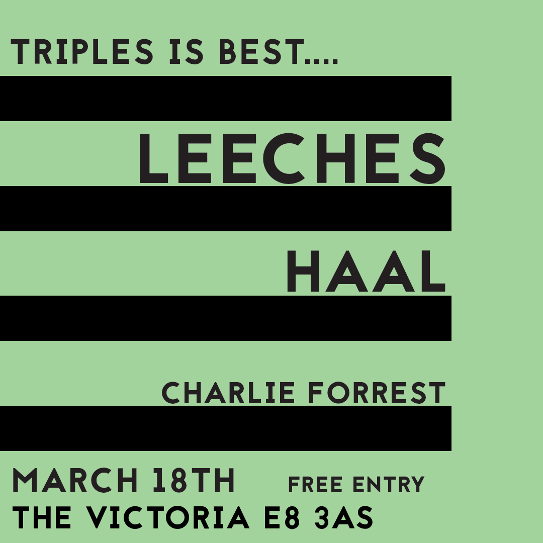 last show for a while tomorrow at <a href="/VICTORIADALSTON/">The Victoria Dalston</a> w/ <a href="/haalband/">HAAL</a> &amp; Charlie Forrest
free entry on dice
come make frank beam with joy once again x