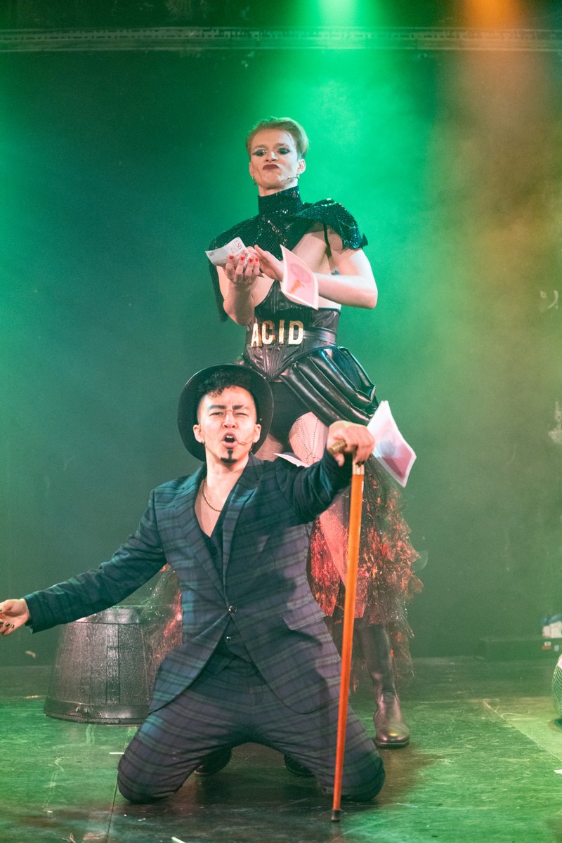 What are you doing this evening? If it's not seeing Acid's Reign @VAULTFestival then you're doing something wrong! Book your tickets for tonight now: vaultfestival.com/performances/a…