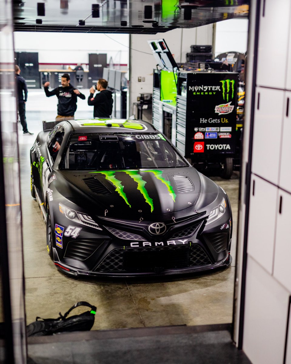 🔥 The No. 54 <a href="/MonsterEnergy/">Monster Energy</a> ride. 

#TeamToyota