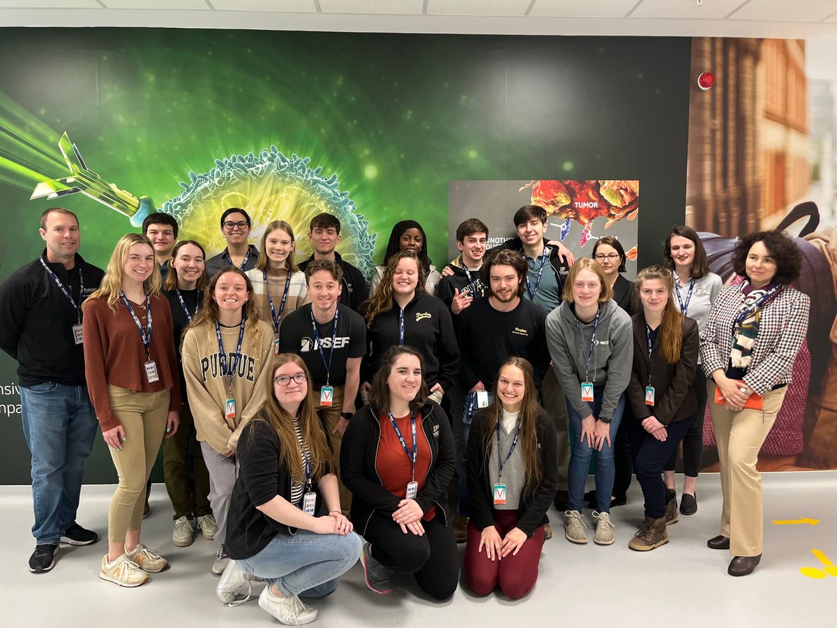 PurdueEngineers's tweet photo. @PurdueEngineers's @rgd_art is wrapping up a pharmaceutical manufacturing #studyabroad trip in Ireland. Students from @PurdueEngineers and @purduepharmacy took part in hands-on training on disposable technologies at @NIBRT_ , glean the future of accelerated development of advanced biotherapeutics at APC/VLE, learn about the state-of-the-art septic manufacturing with huge #lyophilization capability at @Amgen, see brand new bulk drug substance manufacturing for breakthrough cancer immunotherapies  at @Merck Dublin.