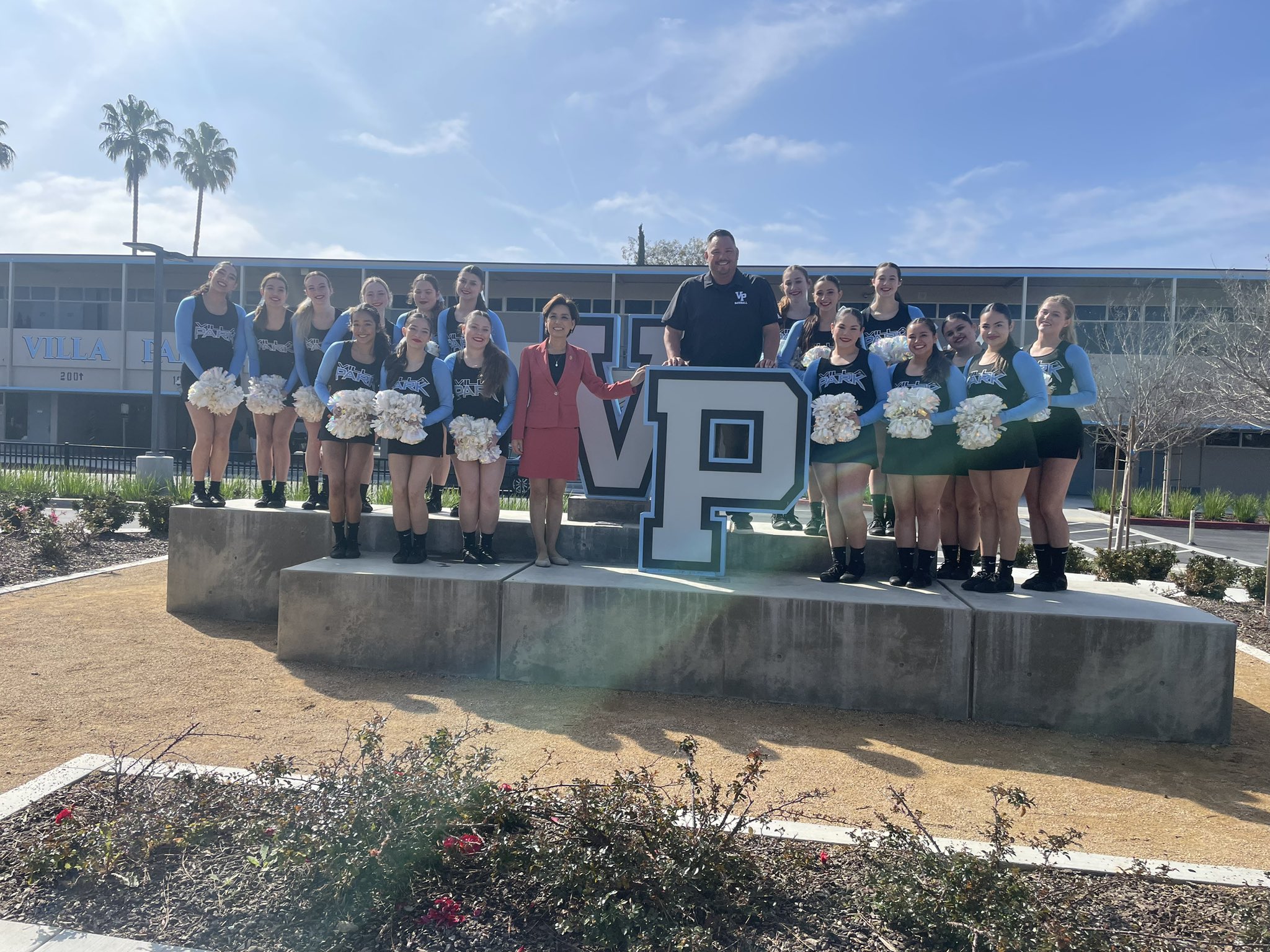 Villa Park Cheer & STUNT on Twitter "Principal McCuistion and the