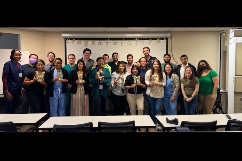 We wanted to wish a warm welcome to our newly matched residents!! We feel very lucky to have you 🍀 and we are looking forward to working with you! Welcome to the family!

#psychiatrymatch 
#match2023 
#psychiatrymatch2023 #matchday #psychmatch #psychtwitter #stpattys