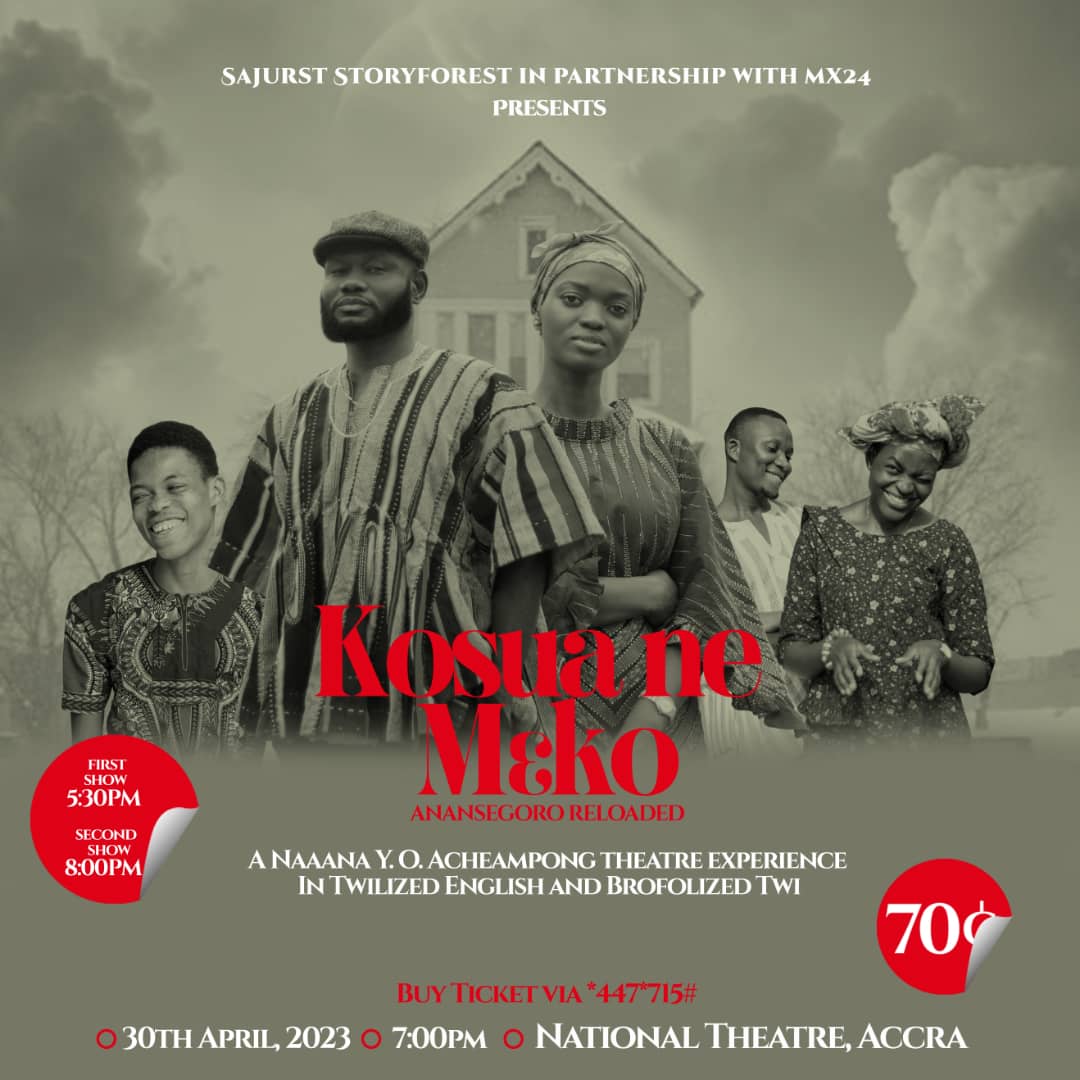 lyk_criuxly_'s tweet photo. Meet the cast of Sajurst's newest play, "Kosua ne meko"
Join us at the National Theatre on the 30th of April.
#Drama #theatre https://t.co/5qp8lb90uh