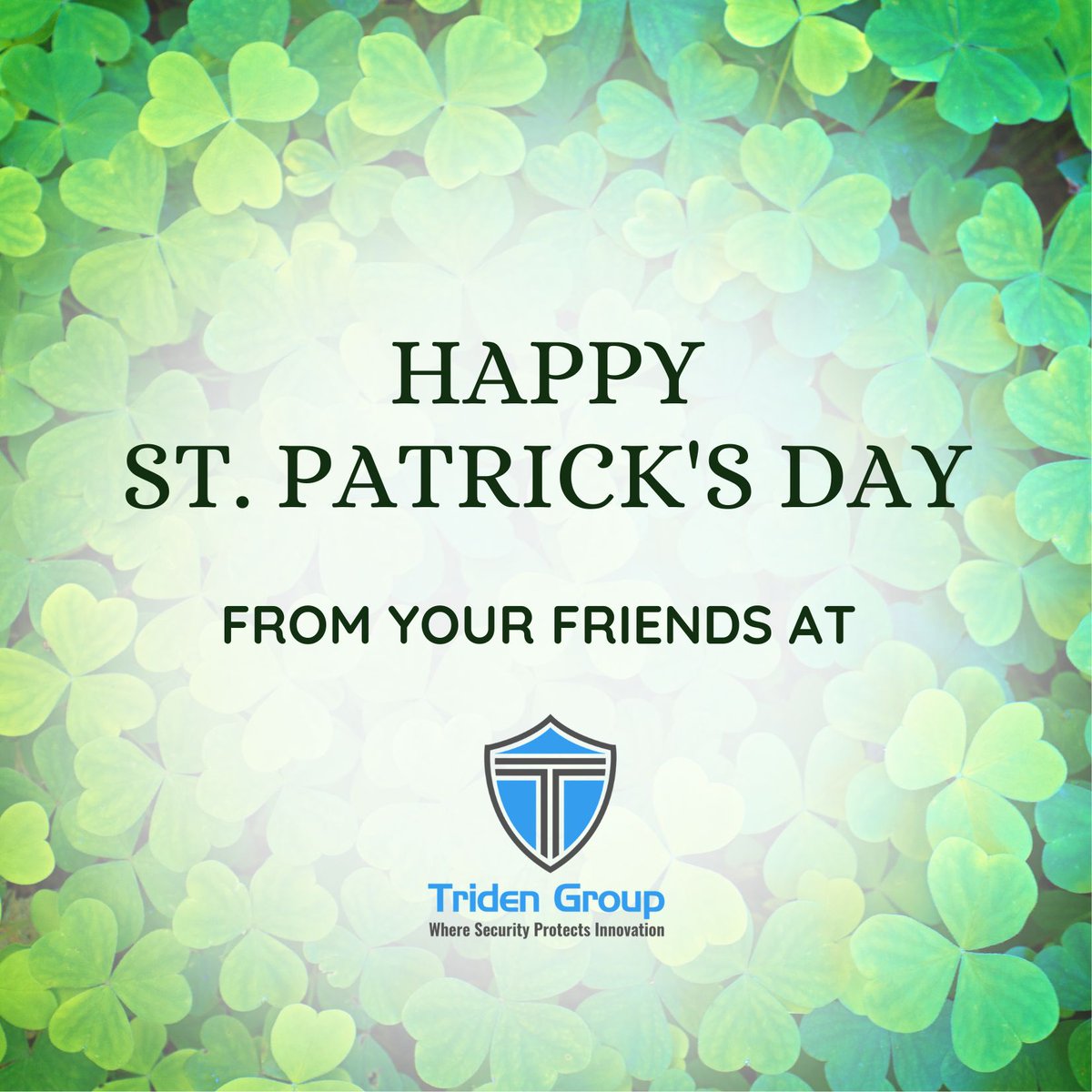 TridenGroup's tweet photo. Happy St. Patrick's Day from your friends at Triden Group. 

#TridenGroup #StPartricksDay #PotofGold #Green #TGSecure #TGvCISO #TGCloudSecurity https://t.co/cJ5wZqEc4z
