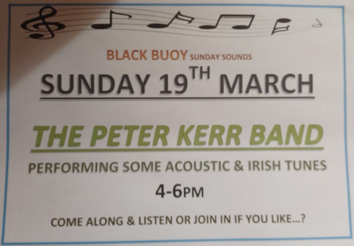 Music this Sunday.