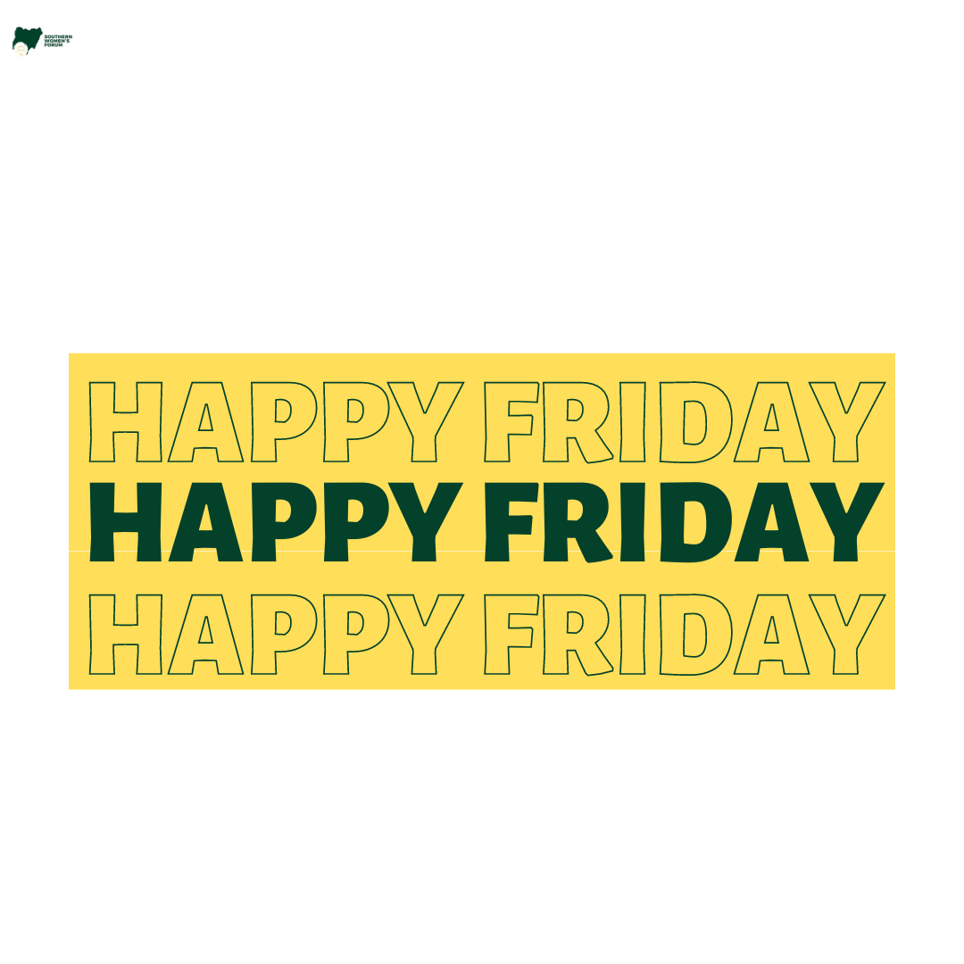 SNWForum's tweet photo. Friyay! It's less than a day to 2023's Gubernatorial Elections. We are at the final lap. You can not be tired! Please go out and vote! Stay Safe and hydrated tomorrow. #nigeriagubernatorialelections #voteforawoman #womaninpoliticsmatter #southernnigerianwomen #NigeriaDecides2023 https://t.co/4sXNlVt3fz