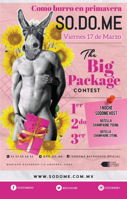 La recomendación para hoy viernes 17 de marzo es @SO_DO_ME Concurso de #PACKS Los más paquetudos ganarán