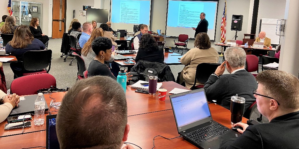 OhioOOD's tweet photo. We’re excited for the impact @GovMikeDeWine and @LtGovHusted's historic budget will have through its investments in Ohioans with disabilities! Our senior leadership was hard at work earlier this week, strategically planning for our transformation at OOD.
#OhiosTime #OhBudget https://t.co/dgjXLSPkmo
