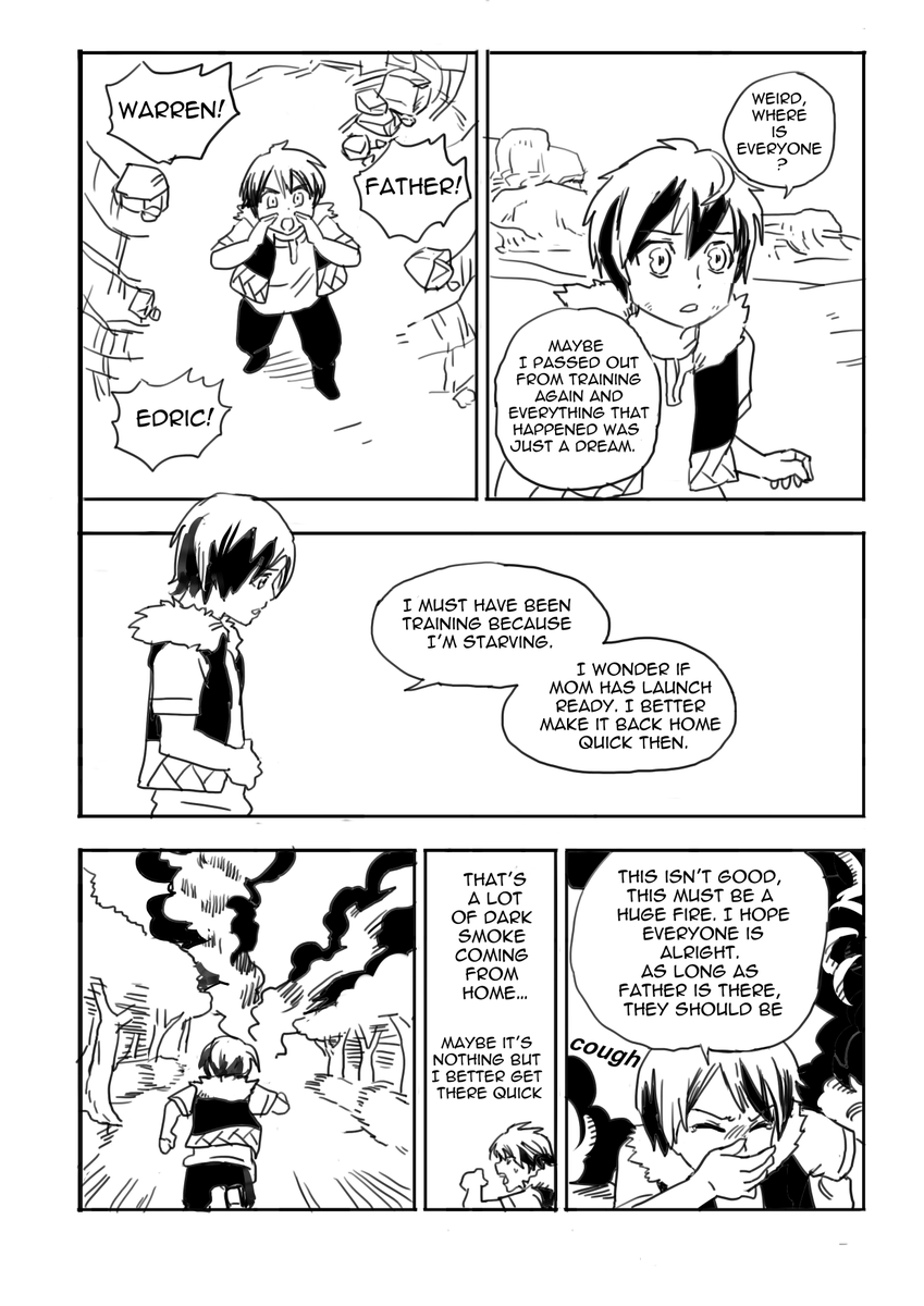 New page from the second part of chapter 3 out on webtoons!!!! #anime #manga #comics #webcomic #LoG #bleedthroughcomics #anitwt