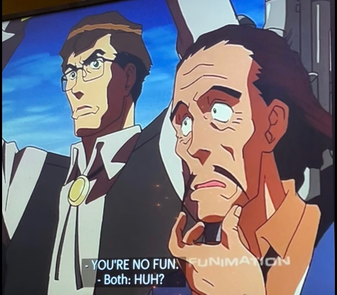 why are these guys in trigun like.. how i draw richie and eddie. this is what would happen if eddie grew his hair out