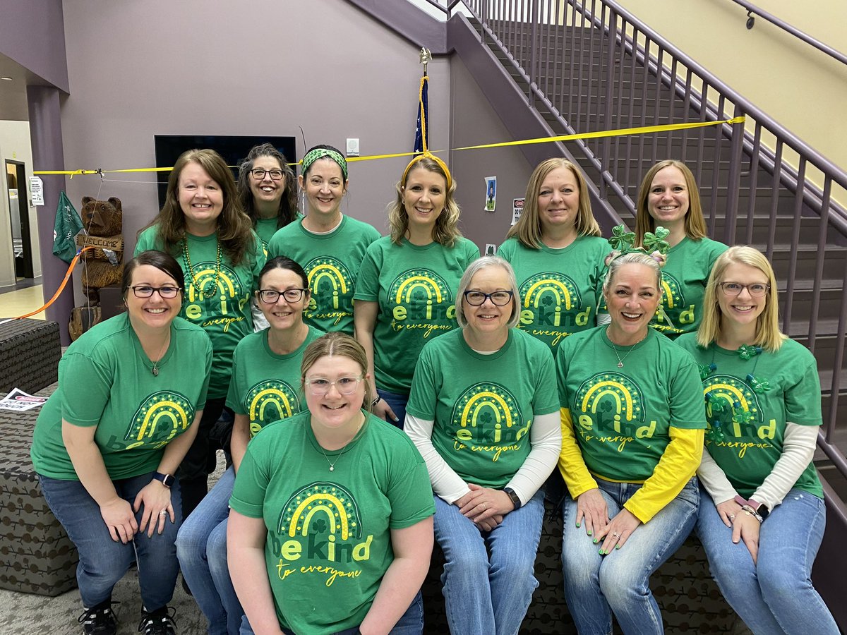 NRlilBears's tweet photo. The preschool team is celebrating St. Patrick’s Day by Being Kind to Everyone! https://t.co/7jv1jXoQfB