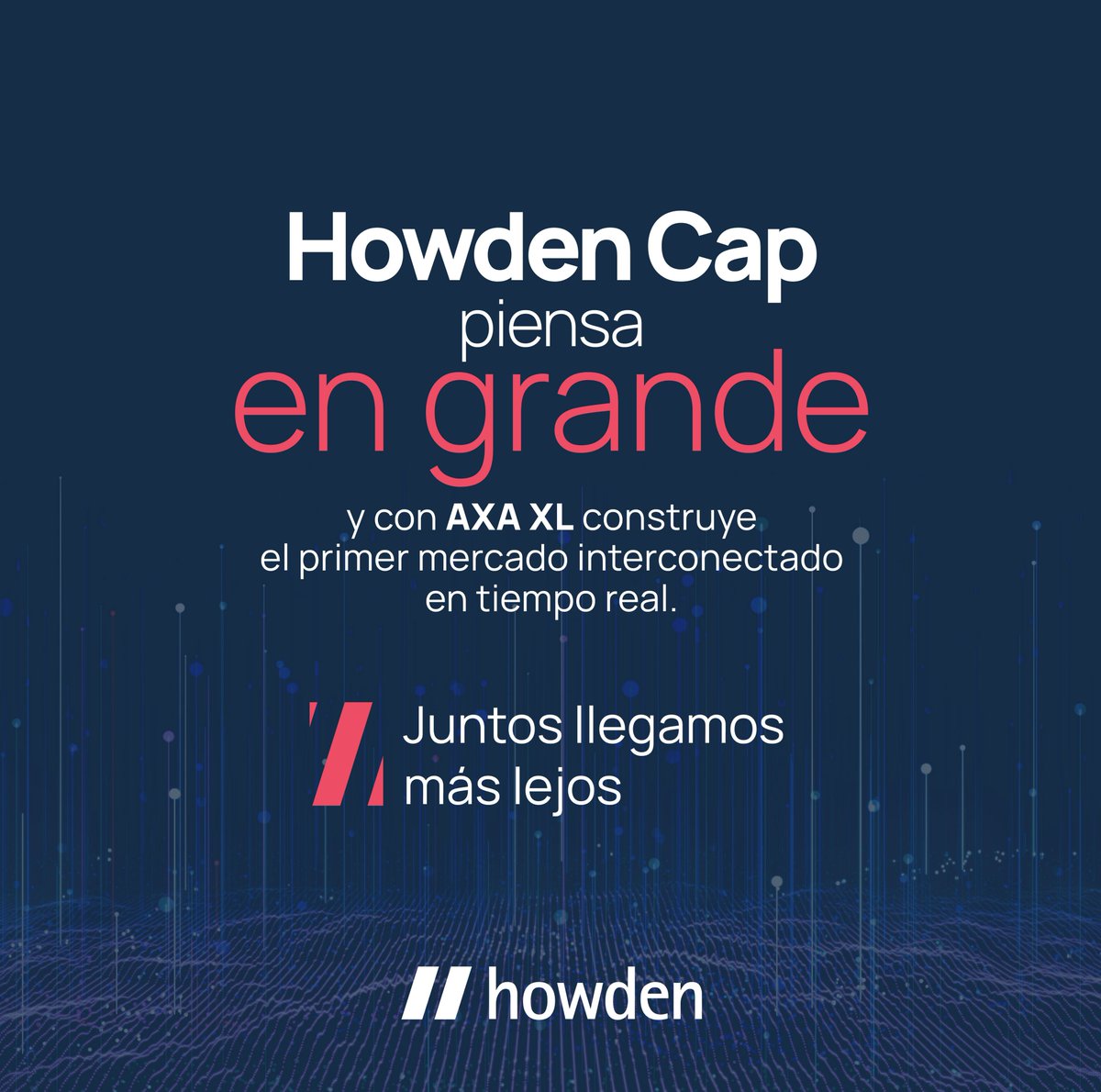 #HowdenCAP y #AxaXL trabajan para mantener un mercado interconectado y eficiente para nuestros #Clientes.

¡Conoce más aquí! 

bit.ly/3Jhd2oD 

#JuntosLlegamosMásLejos