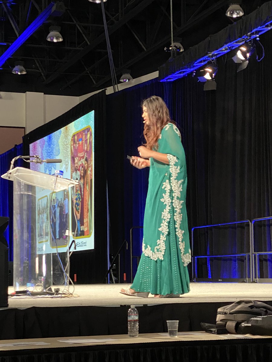 MrsChristy620's tweet photo. @DrSonal_EDU is killing it at @CUE! As always love everything you share and the authenticity you bring to everything! #CUE23 https://t.co/KEiPTet56t