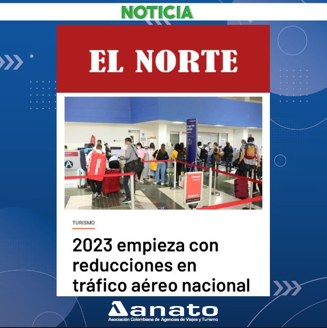 2023 reveló un tráfico de 2,7 millones de pasajeros en vuelos nacionales, siendo ésta una reducción del 1% respecto al mismo mes del año anterior.

elnorte.com.co/index.php/2023… 
Vía: <a href="/elnorte/">EL NORTE</a> 

<a href="/MinTransporteCo/">MinTransporte</a> <a href="/sicsuper/">Superintendencia de Industria y Comercio 🇨🇴</a> <a href="/Supertransporte/">SuperTransporte 🇨🇴</a> 
<a href="/PaulaCortesC/">Paula Cortés Calle</a>