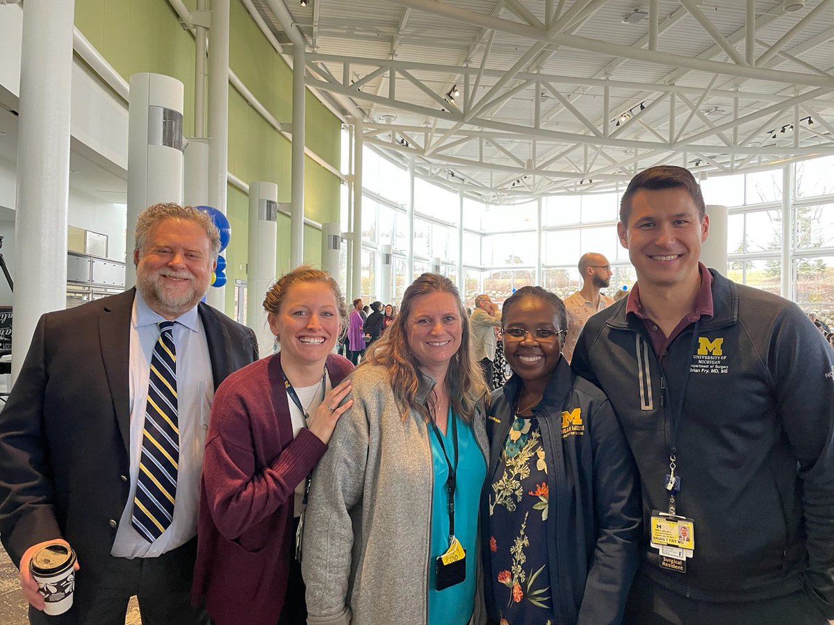 All of us on the @UMichSurgery clerkship team are so proud of our students who matched today! #MatchDay #GeneralSurgery @Gifty_Kwakye_MD @Jonathan_Finks @SaraScha14