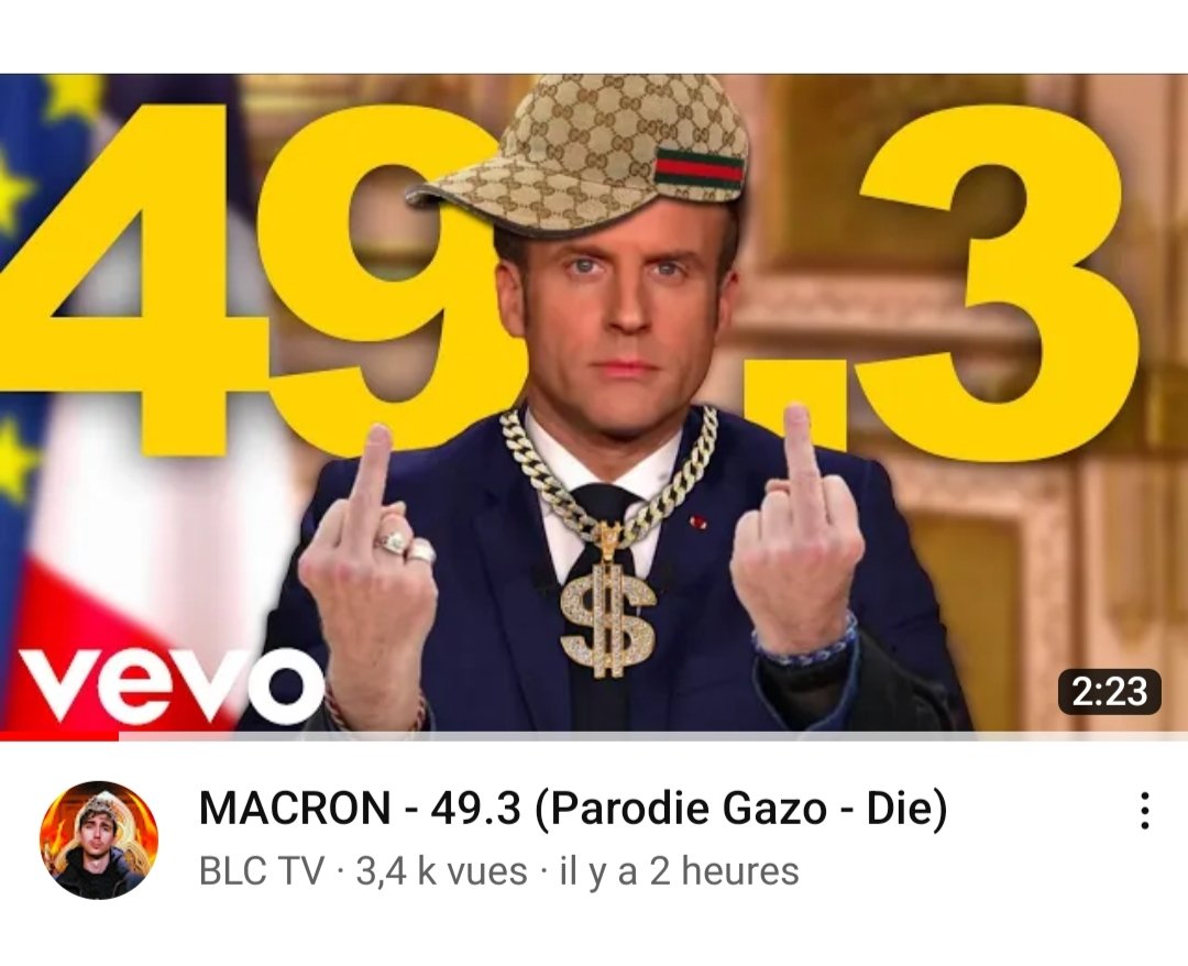 ZaegelA's tweet photo. https://t.co/UWTNvmMhBz
Allez écouter ça 🤣 @blctv_yt  une dinguerie https://t.co/xzhL2WthOg