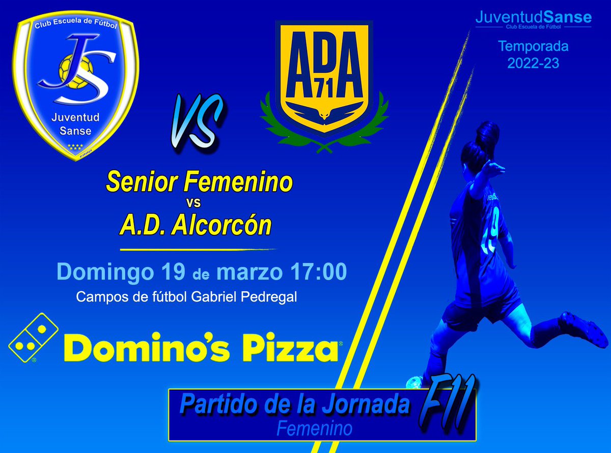 juvensansefutfe's tweet photo. El senior femenino quiere seguir con su buena racha en partido que seguro será muy intenso por parte de ambos equipos. una reto importante para nuestro senior femenino esta jornada ¡ A por todas ! #seniorfem #temp2223 https://t.co/Zz197BPmM2