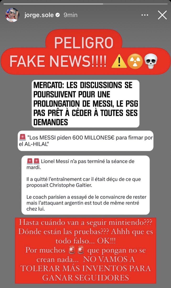 _BeFootball's tweet photo. Le père de Léo Messi dément sur Instagram cette information, ainsi que d'autres concernant l'avenir de son fils ! https://t.co/CEbJkrUk84