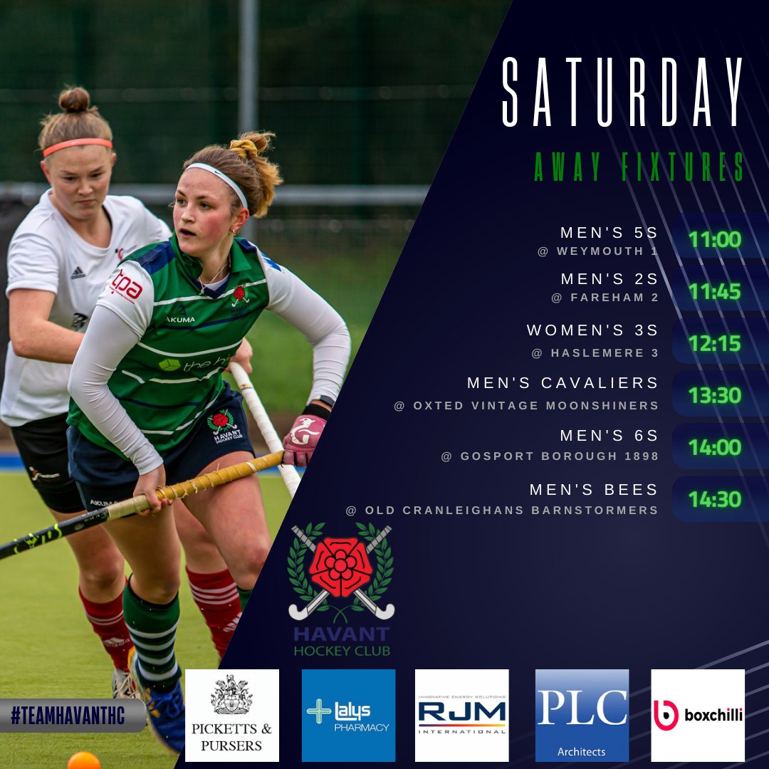 HavantHC's tweet photo. #FixturesFriday time - loads of fixtures across the weekend, promotion or relegation at stake for several teams. Good luck mighty warriors, play well and get out there to cheer them on if you can!
#TeamHavantHC #BleedGreen #StickWithFriends https://t.co/GWjuGS1o98