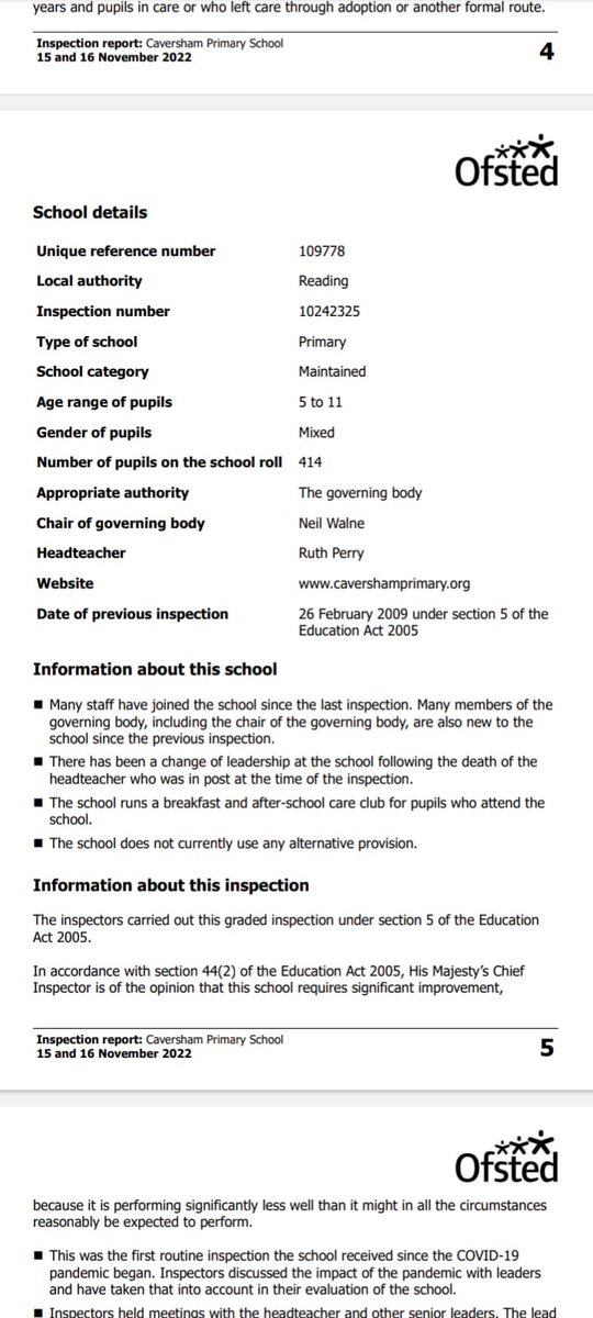 In all my years. Never have I seen such insensitivity.

<a href="/Ofstednews/">Ofsted</a> I would welcome a meeting to discuss this.