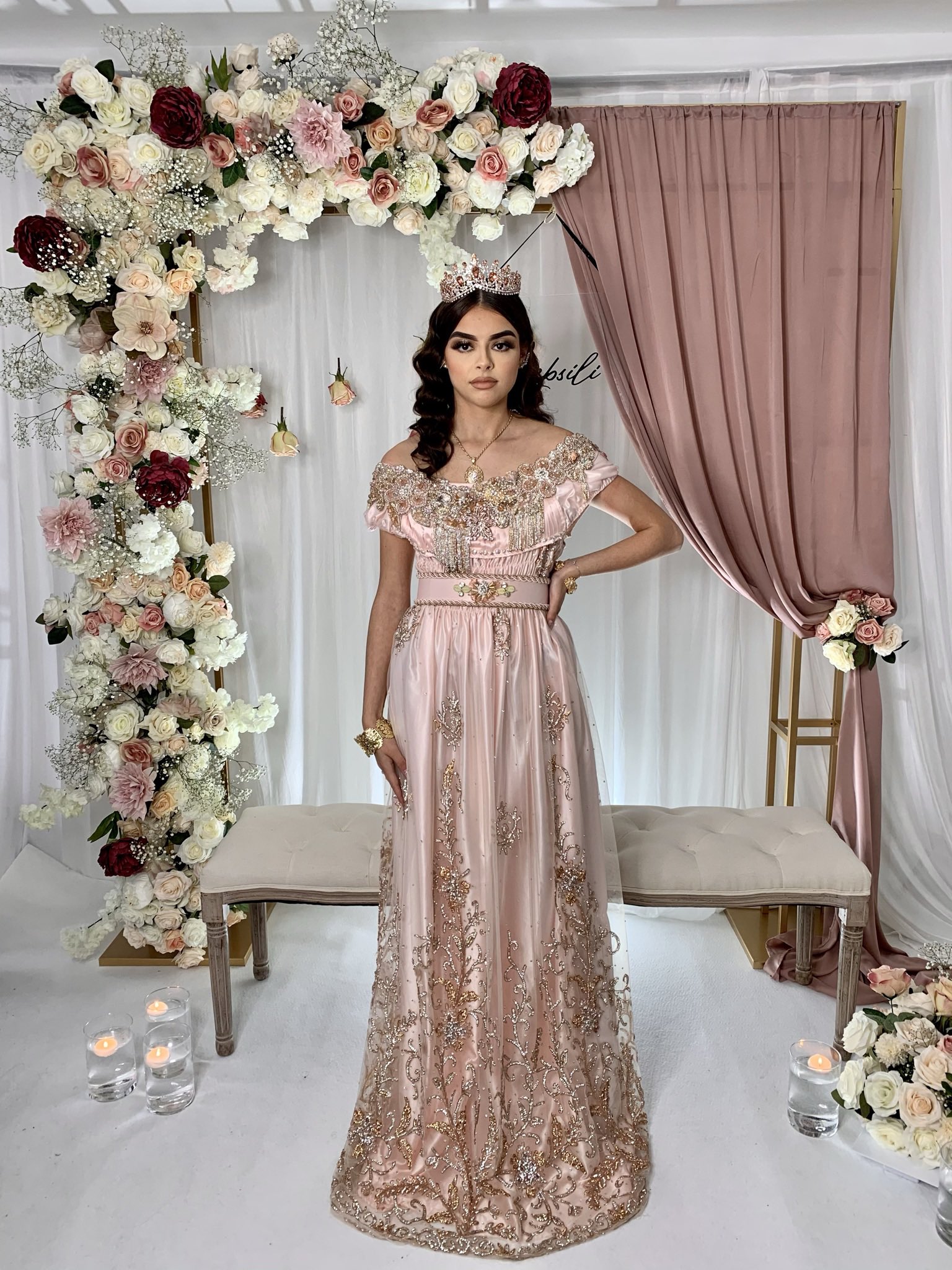 Robe oranaise moderne haute couture hotsell