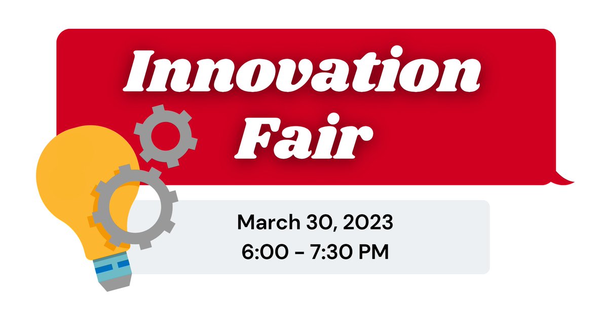 harbinses's tweet photo. Reminder to Families! Our Innovation Fair is coming up next week! Keep an eye on our social media channels this week for previews of hands-on activities that will be happening at our school on March 30th! https://t.co/fyEjYzUxDt