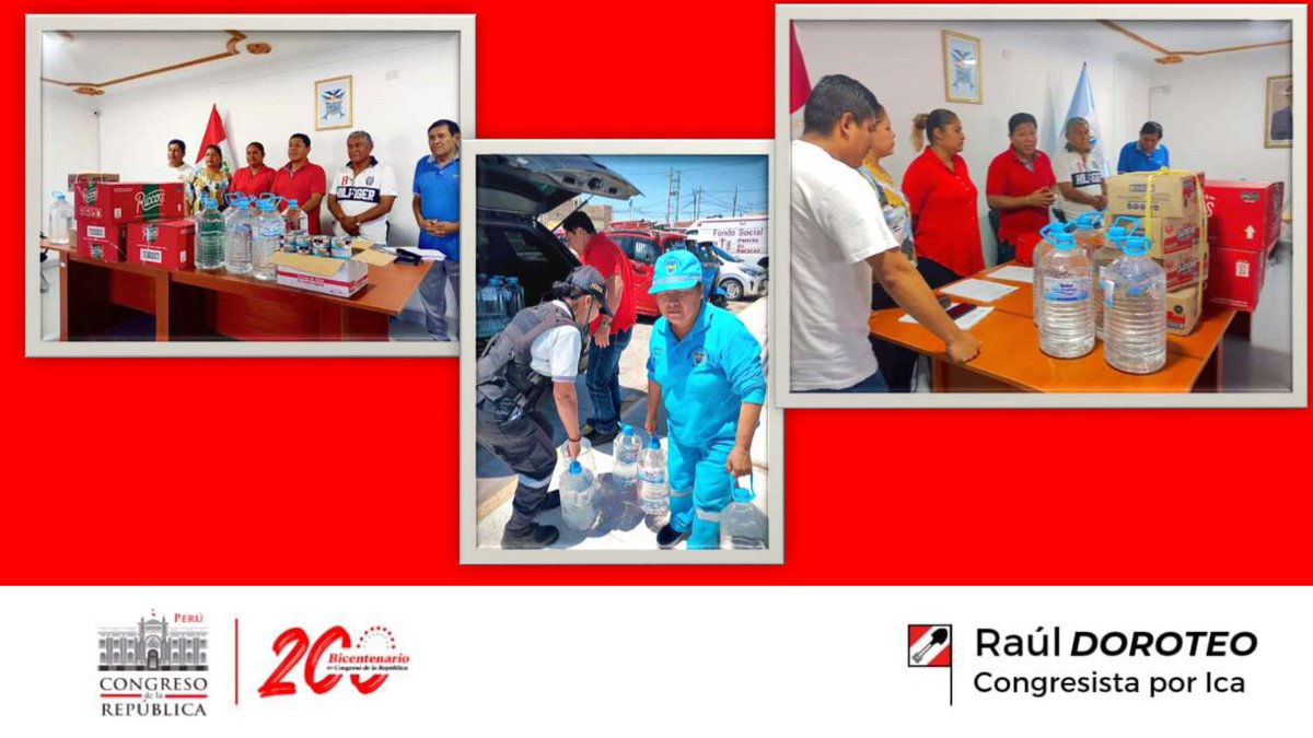 Acudido a la Municipalidad de San Andrés para ayudar a nuestros hermanos de Huancano llevando productos no perecederos. Hay mucho trabajo por hacer para ayudar a las comunidades a reconstruir sus vidas. Debemos continuar trabajando juntos y apoyar en este momento de necesidad.