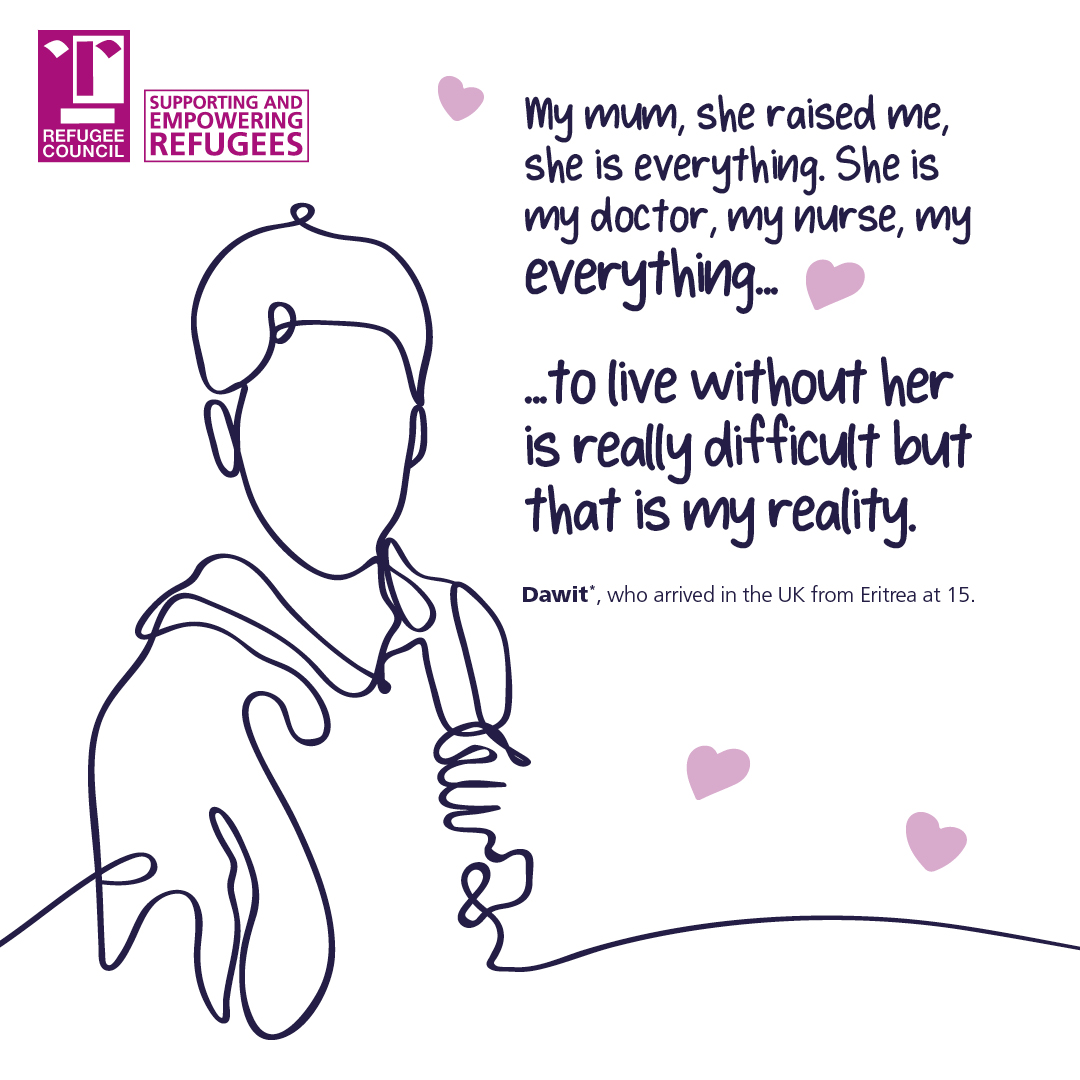 IMIX_UK's tweet photo. This #MothersDay, remember the 5000+ separated refugee children in the UK who can't be with their moms due to unfair rules. 

🖊️Sign the virtual card &amp; urge the Minister for Immigration to change the rules. #LetMeBringMyMum 

https://t.co/8VxJOXD0Pe
reunite-families https://t.co/G19rkLT9oE