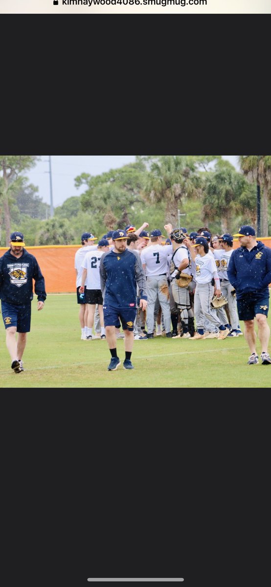 tppridebaseball's tweet photo. Florida Trip came to an end today. T-P finished with a 3-1 record and had a super fun and productive weekend. Thanks to #FloridaCoastSpringTraining for a first class experience as always #TPBaseball #RollPride https://t.co/DHS6T38dzx