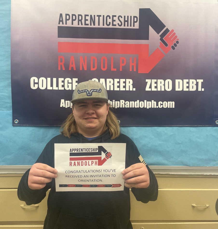 Apprenticeship Randolph tweet media