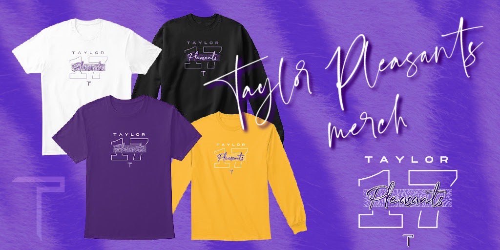Tpleasants17's tweet photo. 🚨NEW MERCH ALERT🚨
I am super excited to announce a new line of TP17 MERCH that can be found in the link below! 
Thank you for all of your support, I couldn’t do it without you! 💜 Geaux Tigers!!!
https://t.co/q743UygGhe https://t.co/1megZUGFa3
