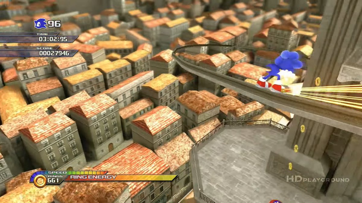 Egdyhog's tweet photo. Rooftop Run, Sonic Unleashed https://t.co/isx6MxmH1L