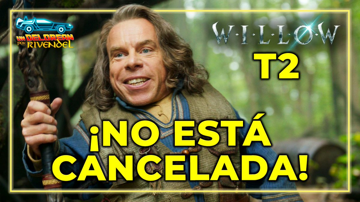 🔴NUEVO VÍDEO EN EL CANAL🔴
📌Noticia sorpresa que nos hemos encontrado hoy, cuando estábamos encajando aún el golpe que supuso la cancelación de #Willow! En el vídeo te cuento más, ¡no te lo pierdas!💛💛

youtu.be/7FV7BYwTKuQ