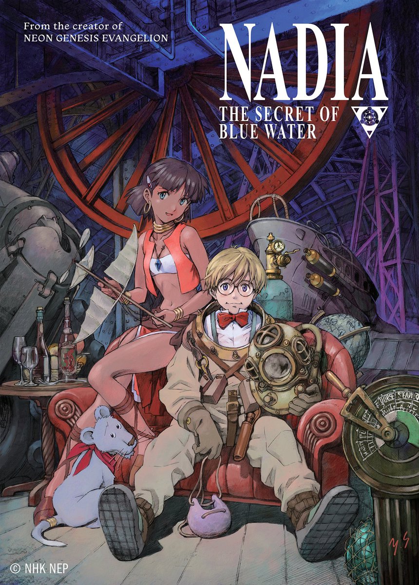 TheOtaking's tweet photo. Nadia: The Secret of Blue Water - Gainax - 1990/1991

Illustration made by Yoshiyuki Sadamoto https://t.co/1AlLu7Lrot