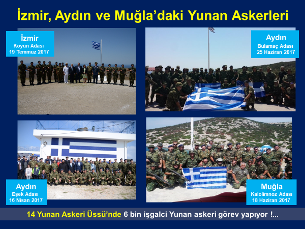 umityalim's tweet photo. TÜRKİYE'DE KONUŞLU YUNAN ASKERİ ÜSLERİ DERHAL KAPATILMALIDIR!
2004'den beri işgal edilen adalarımıza  14 Yunan Askeri Üssü konuşlandırıldı ve adalarımıza 6 bin Yunan askeri ile Yunan ağır silahları ve zırhlı araçları yerleştirildi. https://t.co/U3nR7qpxb5