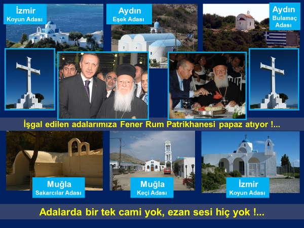 TÜRKİYE'DE KONUŞLU YUNAN ASKERİ ÜSLERİ DERHAL KAPATILMALIDIR!
2004'den beri işgal edilen adalarımıza  14 Yunan Askeri Üssü konuşlandırıldı ve adalarımıza 6 bin Yunan askeri ile Yunan ağır silahları ve zırhlı araçları yerleştirildi.