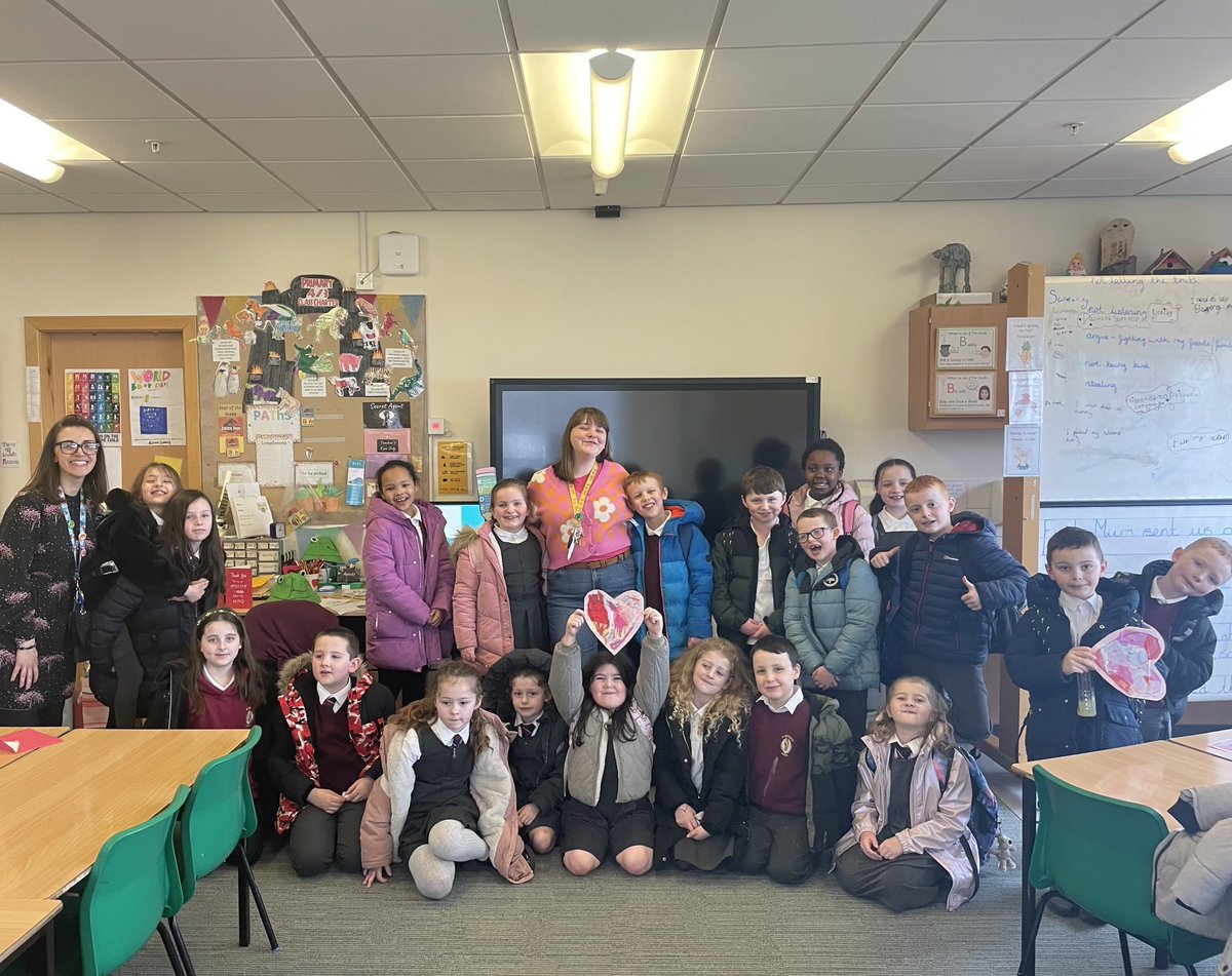 StMichaelsP4_3's tweet photo. We said a special goodbye to Miss Spence today! ❤️ We wish you all the best on your new adventure! Thank you for everything you have done for us. Remember, it’s not a goodbye! We will see you later! https://t.co/Al47vUYZyx