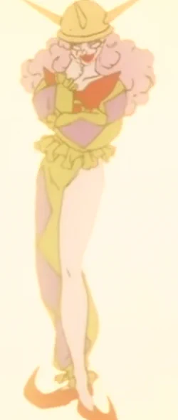 today's clown of the day is Bipierrot from Sailor Moon! 