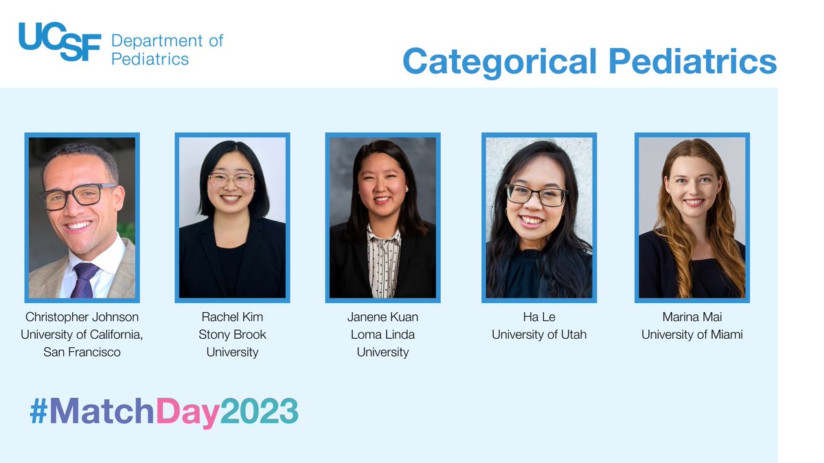 UCSFPediatrics's tweet photo. #Match2023 #PedsMatch23 #MatchDay #MatchDay2023 #IPickedPeds #FutureFAAP https://t.co/OmK8AZqgik